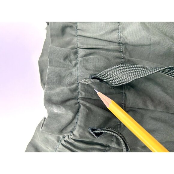 Urban Outfitters Green Army Joggers Pants Womens M Drawstring Taper See Notes - Picture 16 of 16